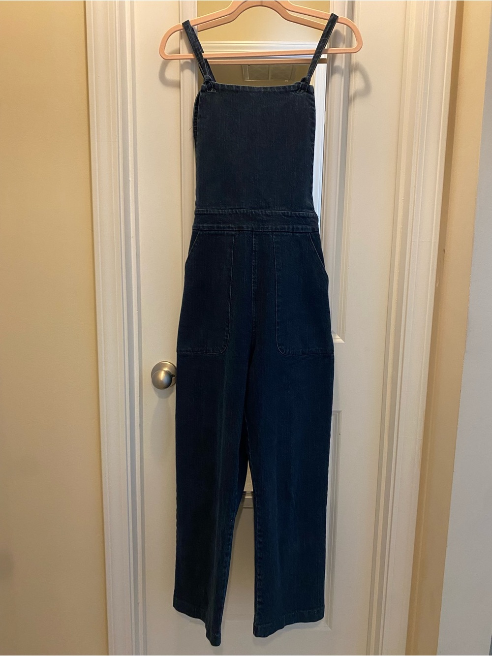Loup Dark Indigo Denim Overalls